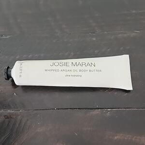 JOSIE MARAN Body Butter Whipped Argan Oil In A Tube Vanilla Bean Travel Size